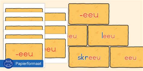 Graad 2 Klanke Woordmuurkaarte Eeu Teacher Made Twinkl