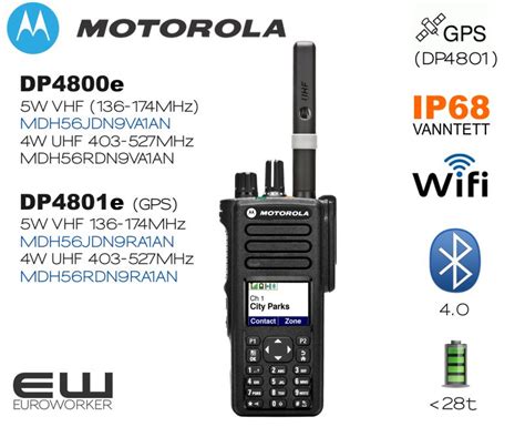 Motorola Mototrbo Dp E Dp E Gps Uhf Vhf Analog Digital