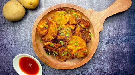 Crispy Sindhi Aloo Tuk No Fry I Aloo Rava Fry