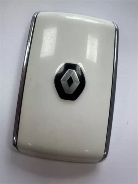 Genuine Renault Button Key Card Remote Smart Fob Kadjar Etc Tested