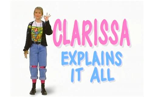 Clarissa Explains It All - Clarissa Explains It All Image (25894514 ...