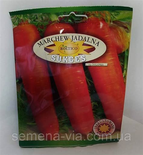 Семена моркови Сукцес 20 г. ROLTICO (Польша): продажа, цена в Харькове ...