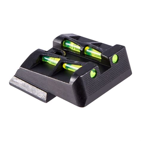 HIVIZ LITEWAVE REAR SIGHT FOR RUGER AMERICAN HANDGUNS