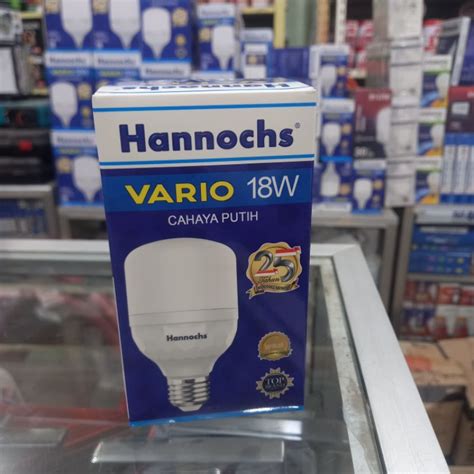 Jual Bola Lampu Hannochs Vario LED 18 Watt Shopee Indonesia