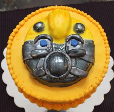 Bumblebee Transformers Cake - CakeCentral.com