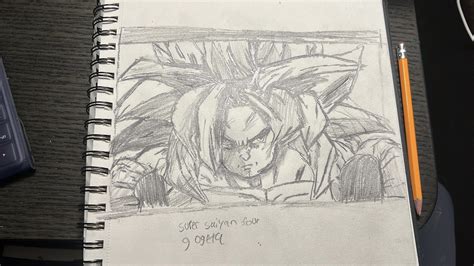 I Drew Ss4 Gogeta Rdbz