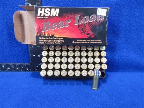 45 Colt P 325gr Lead Wfn Hsm Bear Load Cartridges