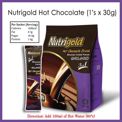 Chocolate Drink Hot Malt Choco Sachet S Shopee Malaysia