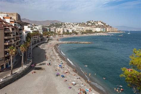 Premium Photo | Views of the tourist beaches of granada