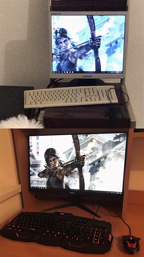 Before And After 6 Months Of My Setup R Pcmasterrace