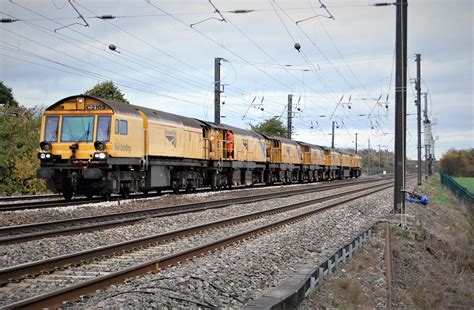 Rail Grinder Loram C21 Rail Grinding Unit Passes Copmantho Flickr