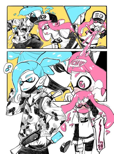 飴沢狛🍼いちごイチエ On Twitter Splatoon Comics Splatoon Splatoon 2 Art