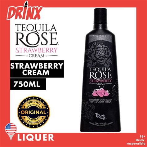 Tequila Rose Strawberry Cream Liqueur 750ml Lazada Ph