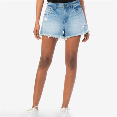 High Rise Jean Shorts - Lovely Lucky Life