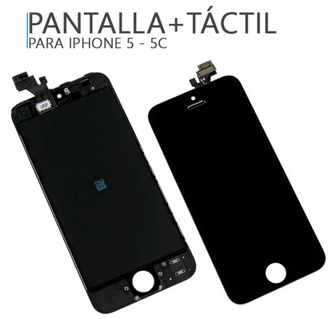 Apple Pantalla iPhone 5 LCD Táctil Negro LAPTRONIC La Molina