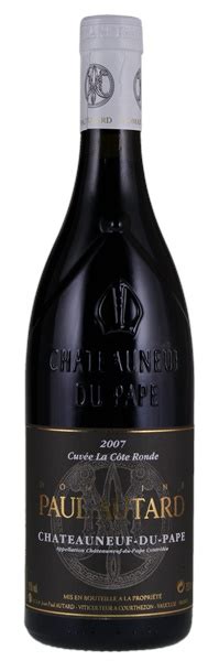 Paul Autard Chateauneuf Du Pape Cuvee La Cote Ronde Proprietary