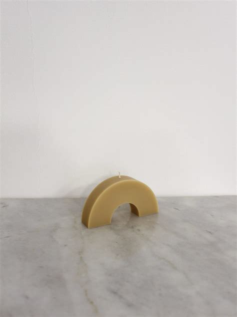 Nude Rainbow Candle Vegan Hand Poured Tate At Home