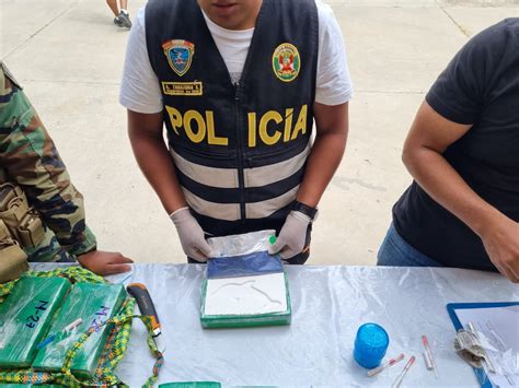 PNP decomisa 28 kg de droga en carretera Huánuco Tingo María El Muro