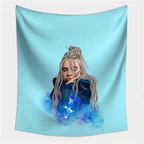 Billie Eilish Bulletin Board Wall Tapestry Art Wallart Cube Shop