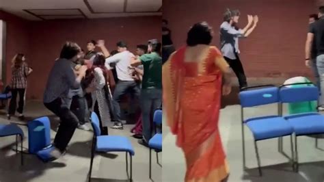 Fight Between Students In Amity University In Noida Video Viral 5