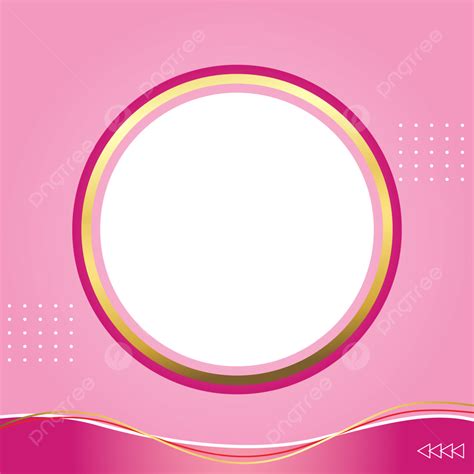 Photo Frame Vector Design Images Twibbon Photo Frame With Pink Photo