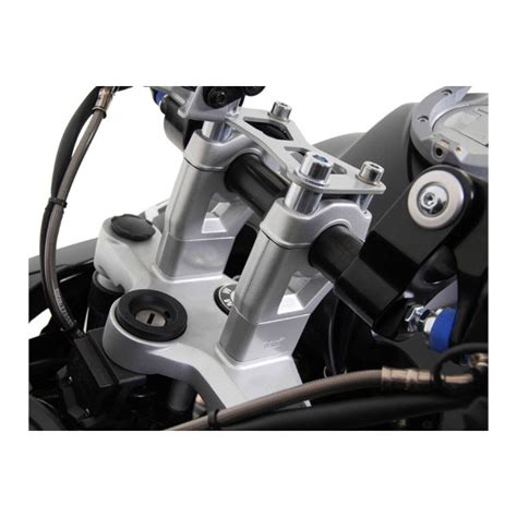 Rehausse De Guidon Sw Motech Hauteur 30 Mm Argent BMW R1200GS Adv