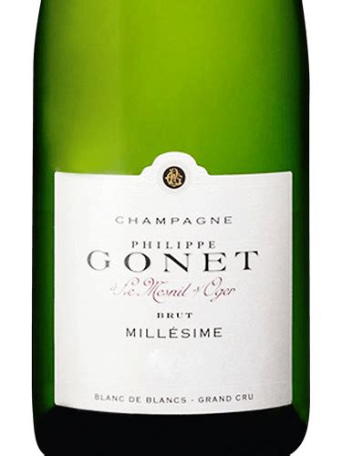 Philippe Gonet Blanc de Blancs Millésimé Brut Champagne Grand Cru Le