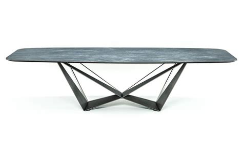 Mesa De Comedor Skorpio Keramik Ardesia Cattelan