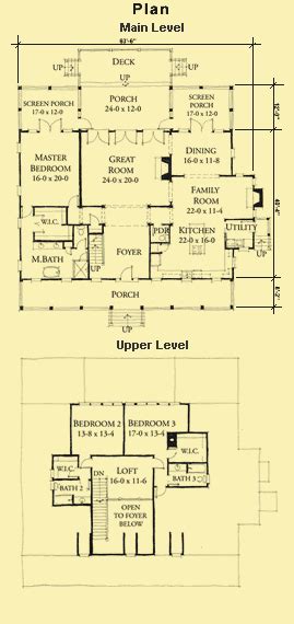 Low Country Style House Plans With Front And Rear Porches