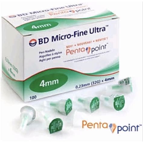 Jual BD Micro Fine Ultra 4 Mm Jarum Insulin Per Pcs Shopee Indonesia