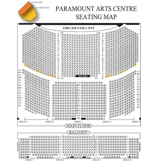 Paramount Bristol Seating Chart