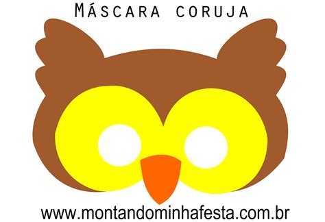 Mascaras De Animais Para Imprimir BRAINCP