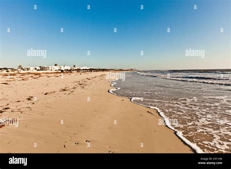 Beach on island of Djerba, Tunisia Stock Photo - Alamy