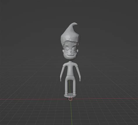 Jimmy Neutron 3D-Printable Model