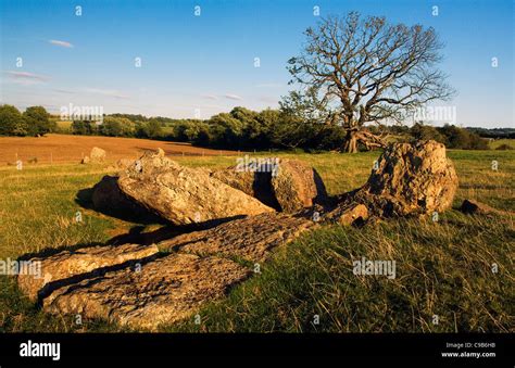 Stanton Drew Stone Circle Stock Photo - Alamy