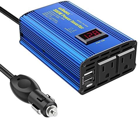 Inversor De Corriente 300 W DC 12 V A CA 110 V Adaptador Convertidor De