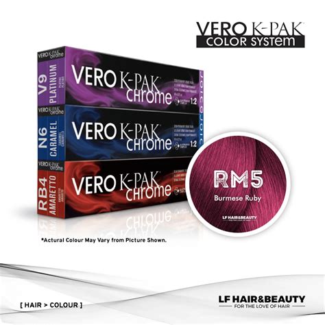 Joico Vero K Pak Chrome Rm5 Demi Permanent Burmese Ruby 60ml Lf Hair And Beauty Supplies