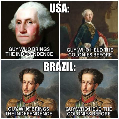 Pedro I was a genius : r/HistoryMemes