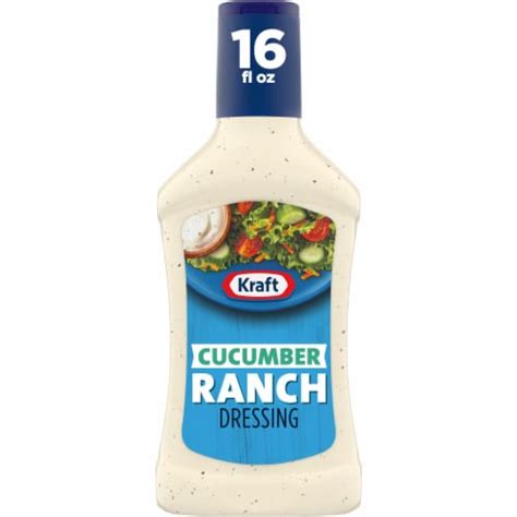 Kraft Cucumber Ranch Salad Dressing, 16 fl oz - QFC