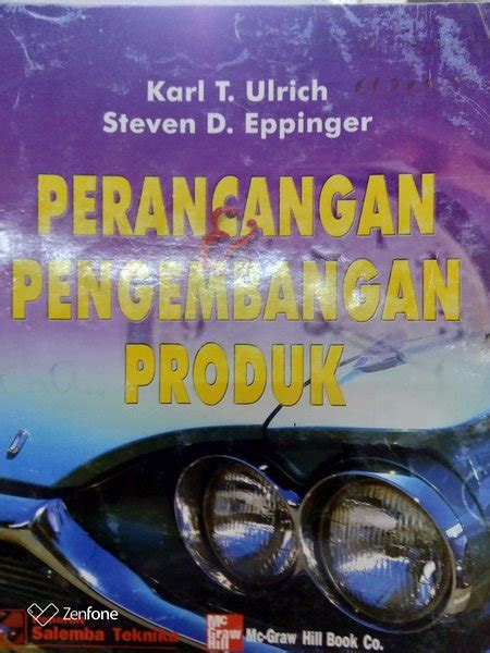 Jual Perancangan Dan Pengembangan Produk Karl T Ulrich Di Lapak