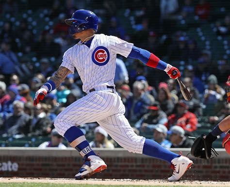 Chicago Cubs Javier Baez Swinging More Than Ever In 2018