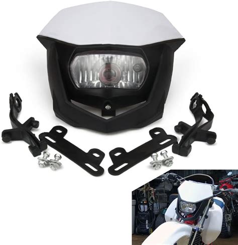 Amazon Universal Motorcycle Headlight Supermoto Headlights Head