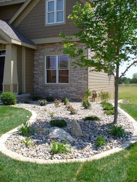 Fantastic White Stone Landscaping Ideas To Transform Your Yard In