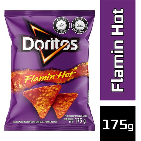 Pasabocas Doritos Flaming Hot Paquetex G