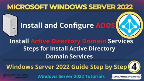 Windows Server 2022 Steps For Install And Configure Active Directory