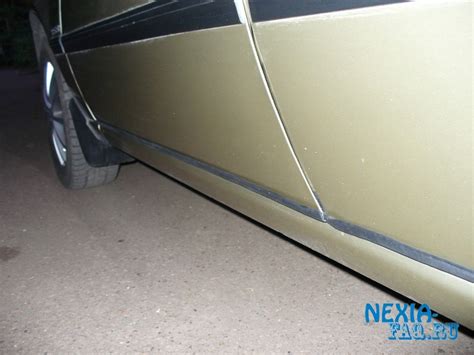Уплотнитель ‘Чистые пороги’ на нексию - Daewoo Nexia FAQ
