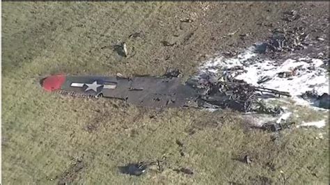 Two World War Ii Airplanes Collide And Crash During Wings Over Dallas