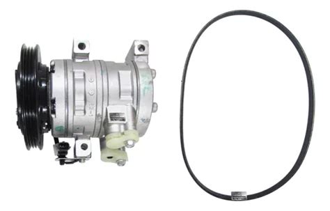 Kit Compressor E Correia Do Ar Condicionado Kwid V B D