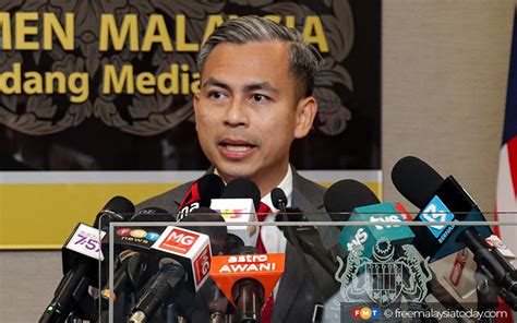 Pengkritik Perjanjian Kerajaan Perpaduan Munafik Politik Kata Fahmi