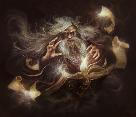 Old wizard by dalisacg on DeviantArt